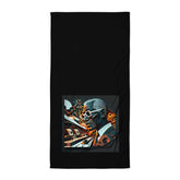 Bass Beat Bath Towel